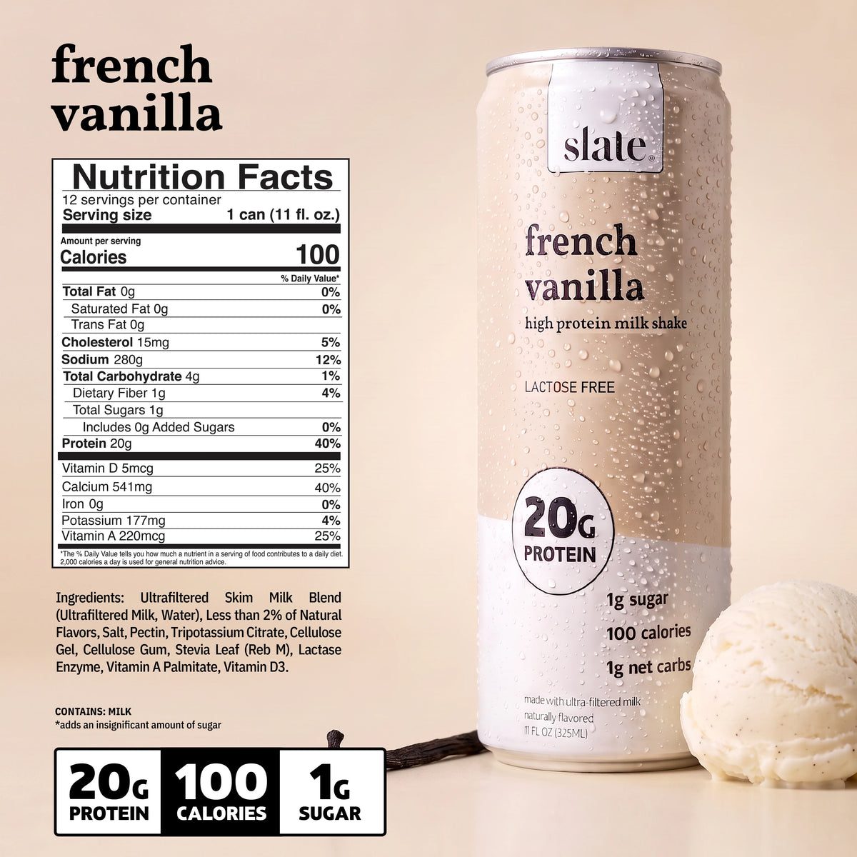 French Vanilla Shake