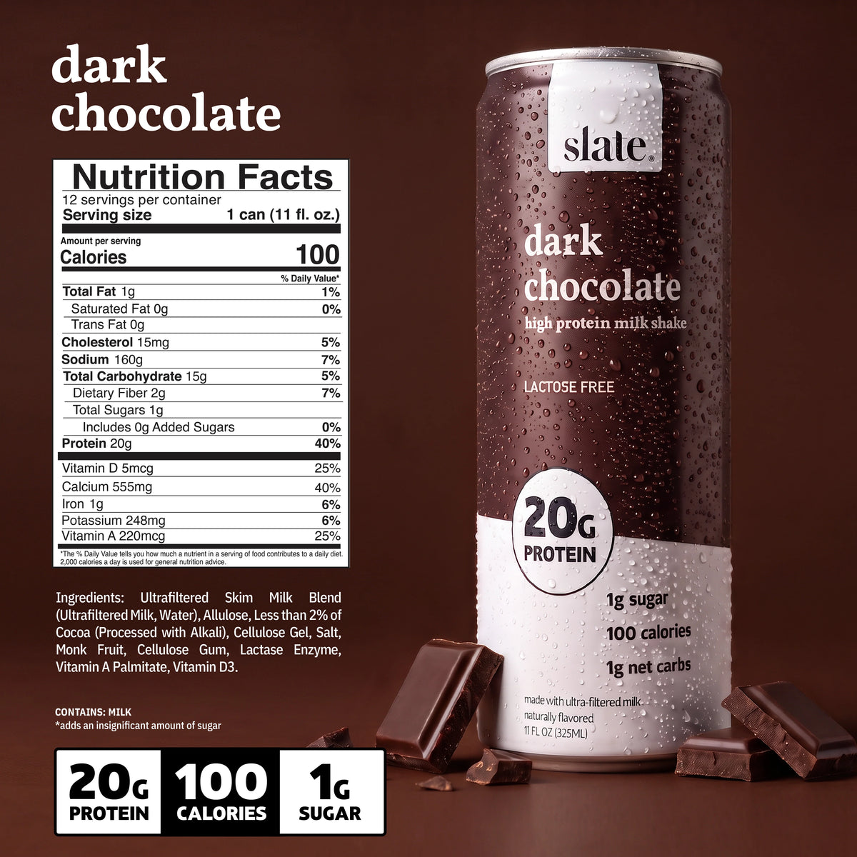 Dark Chocolate Shake
